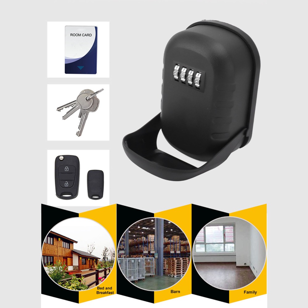 Caja de seguridad para llaves  - Home Security Key Box reseña y precio