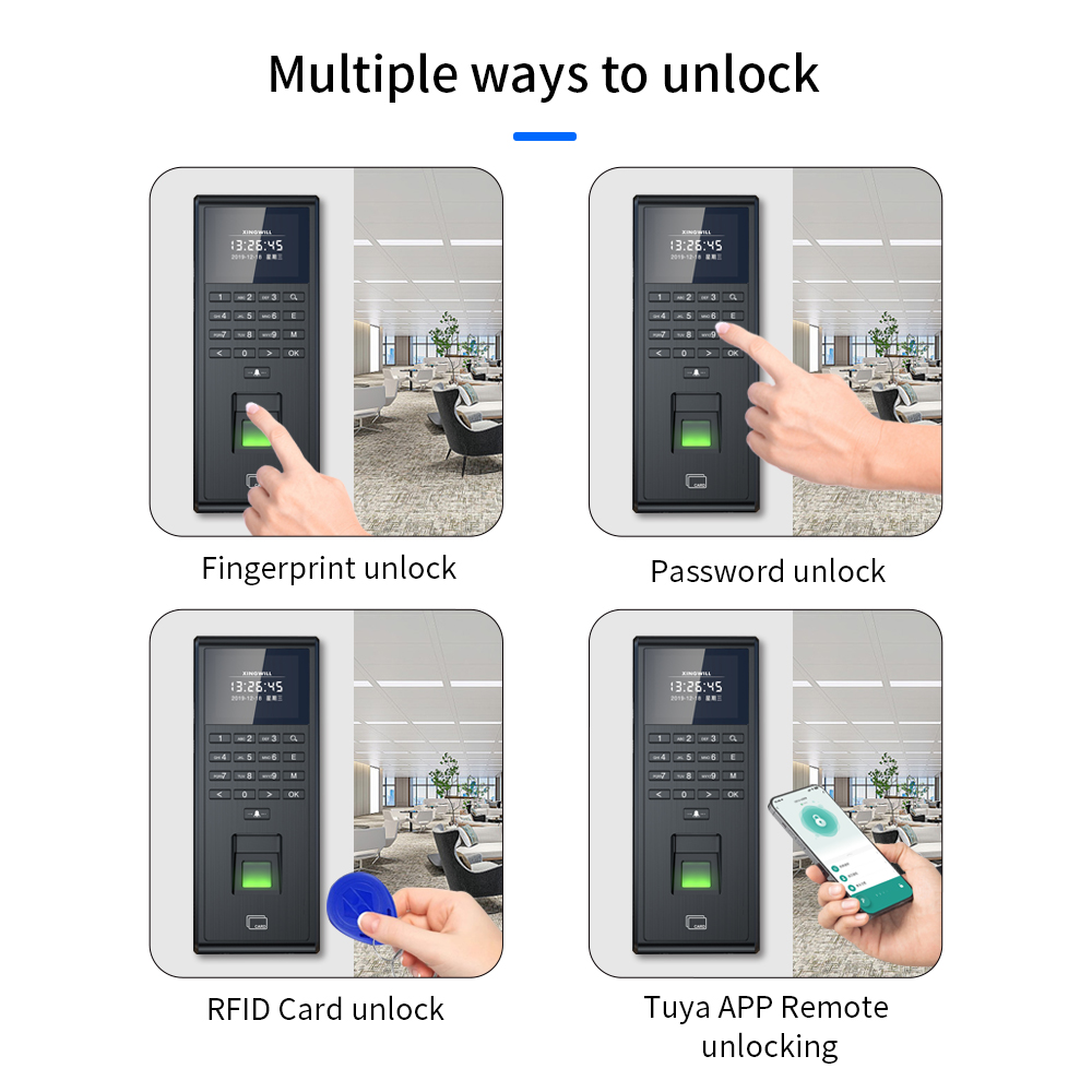 Tuya-sistema biométrico inteli - Home Security App reseña y precio