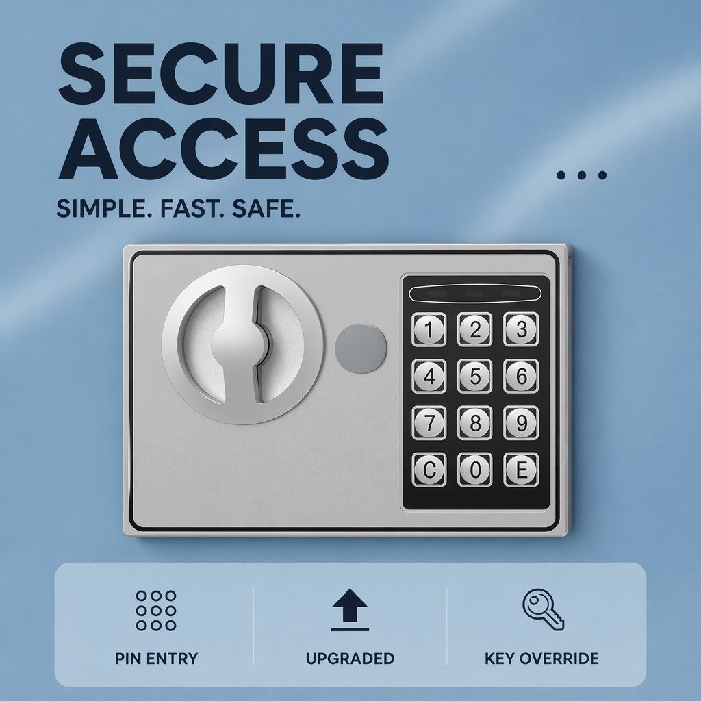 Caja Fuerte Electrónica Digita - Home Security Key Box reseña y precio