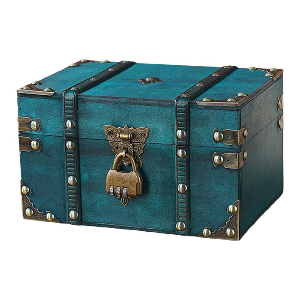 Caja de Madera Segura para Obj - Home Security Key Box reseña y precio