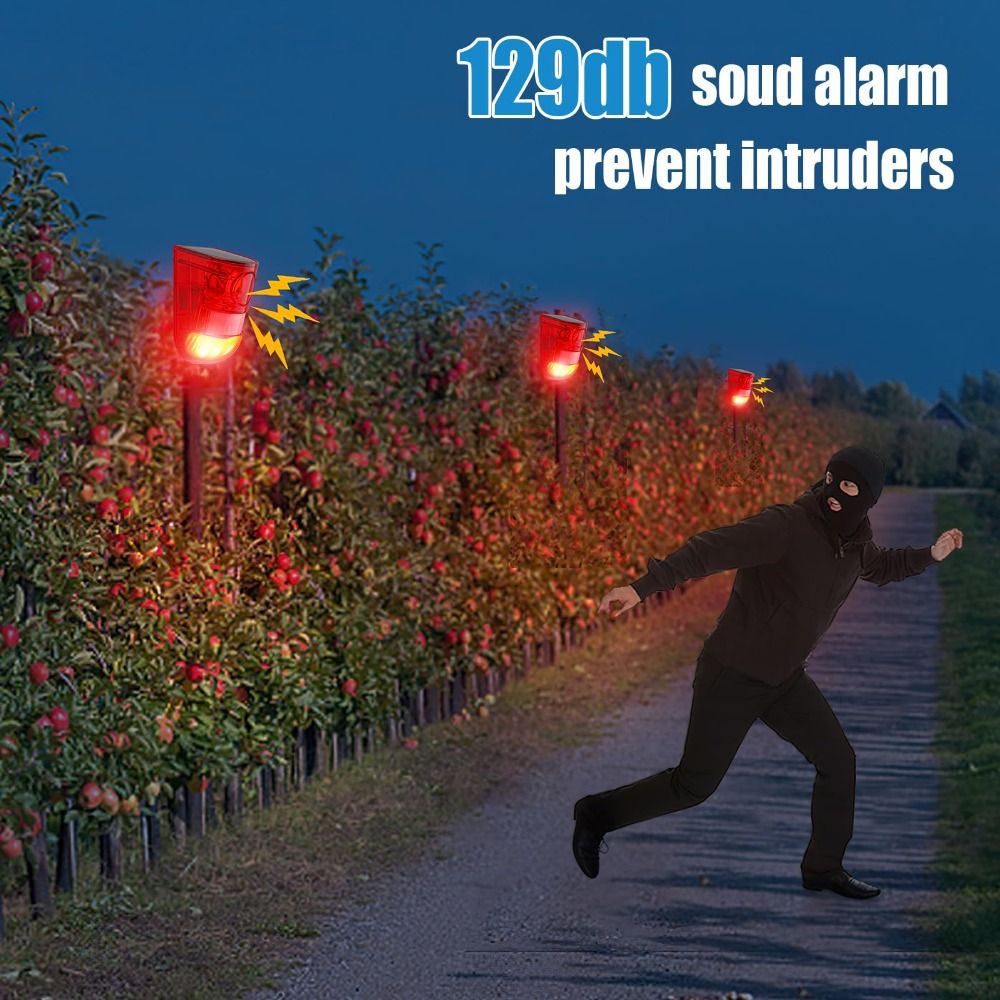 Alarma de Seguridad Solar, Imp - Home Security Yard Sign reseña y precio