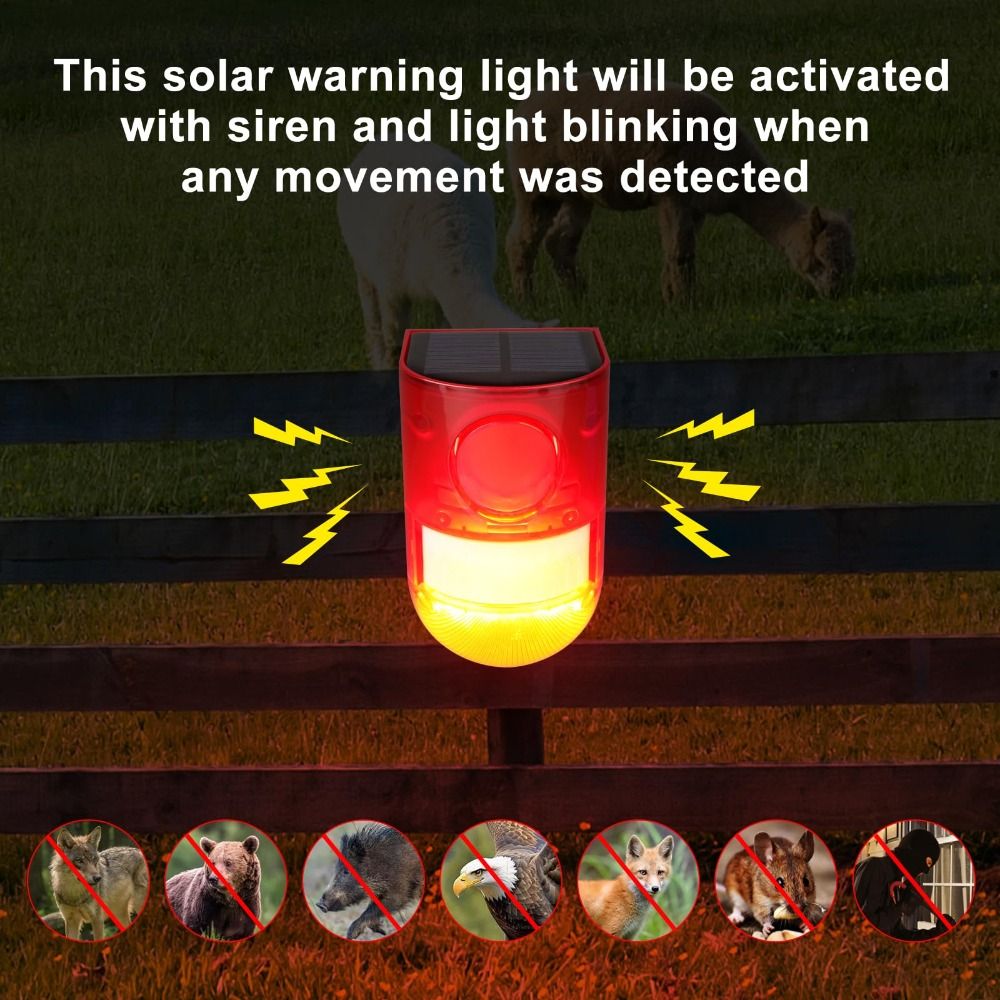 Alarma de Seguridad Solar, Imp - Home Security Yard Sign reseña y precio