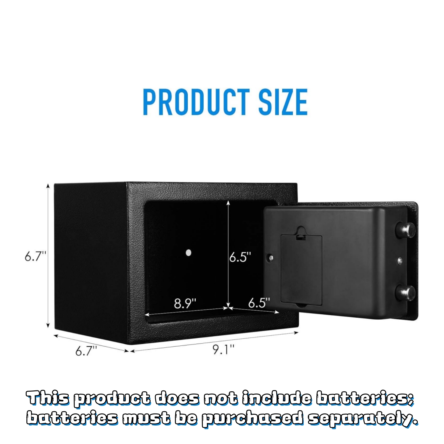 Caja Fuerte de Seguridad Negra - Home Security Key Box reseña y precio