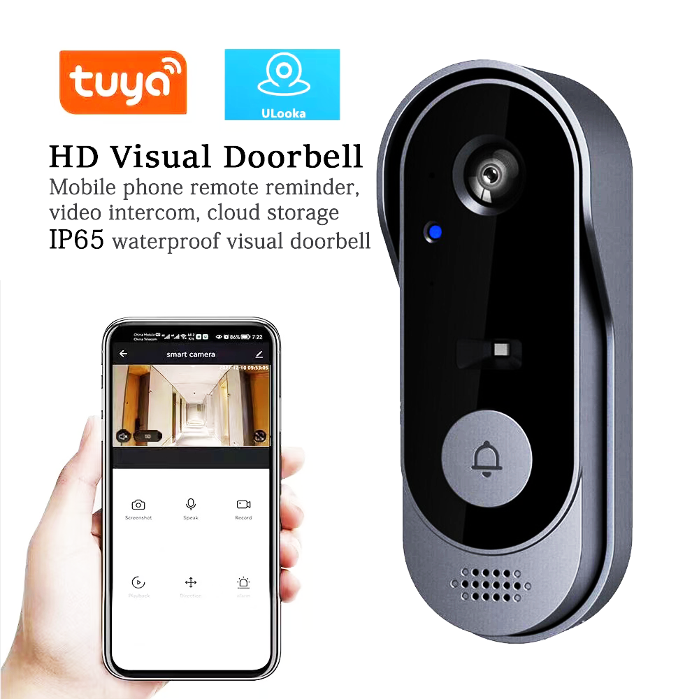 Timbre IP WIFI de bajo consumo - Peephole Camera Viewer reseña y precio