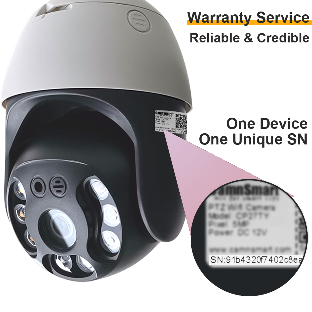 Camnsmart Tuya 5MP Alexa Wifi  - Home Security Google Camera reseña y precio