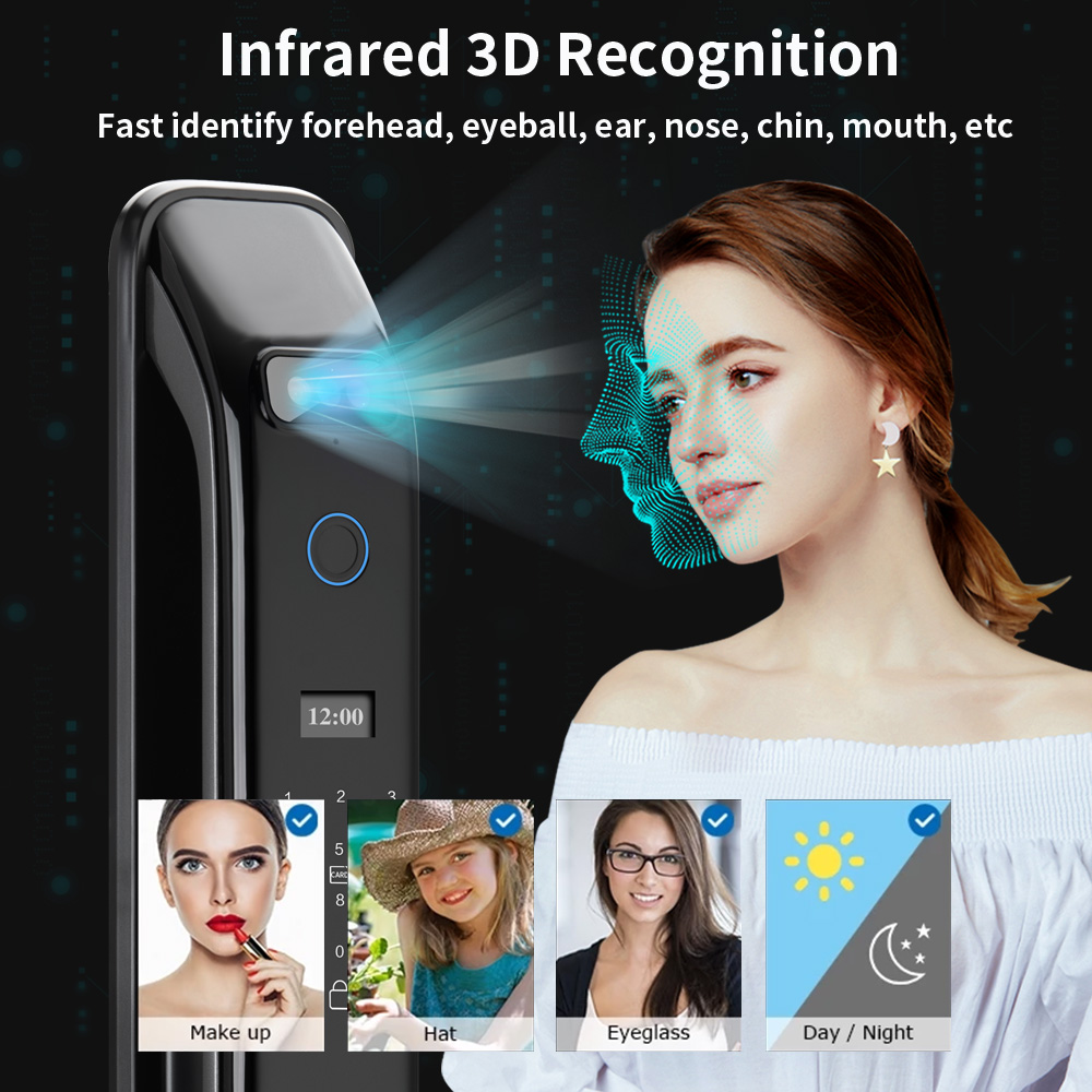 Cerradura de puerta Digital co - Peephole Camera Viewer reseña y precio