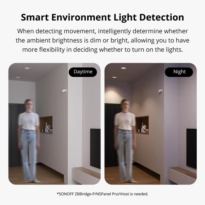 SONOFF SNZB-03P Sensor de movi - Home Security App reseña y precio