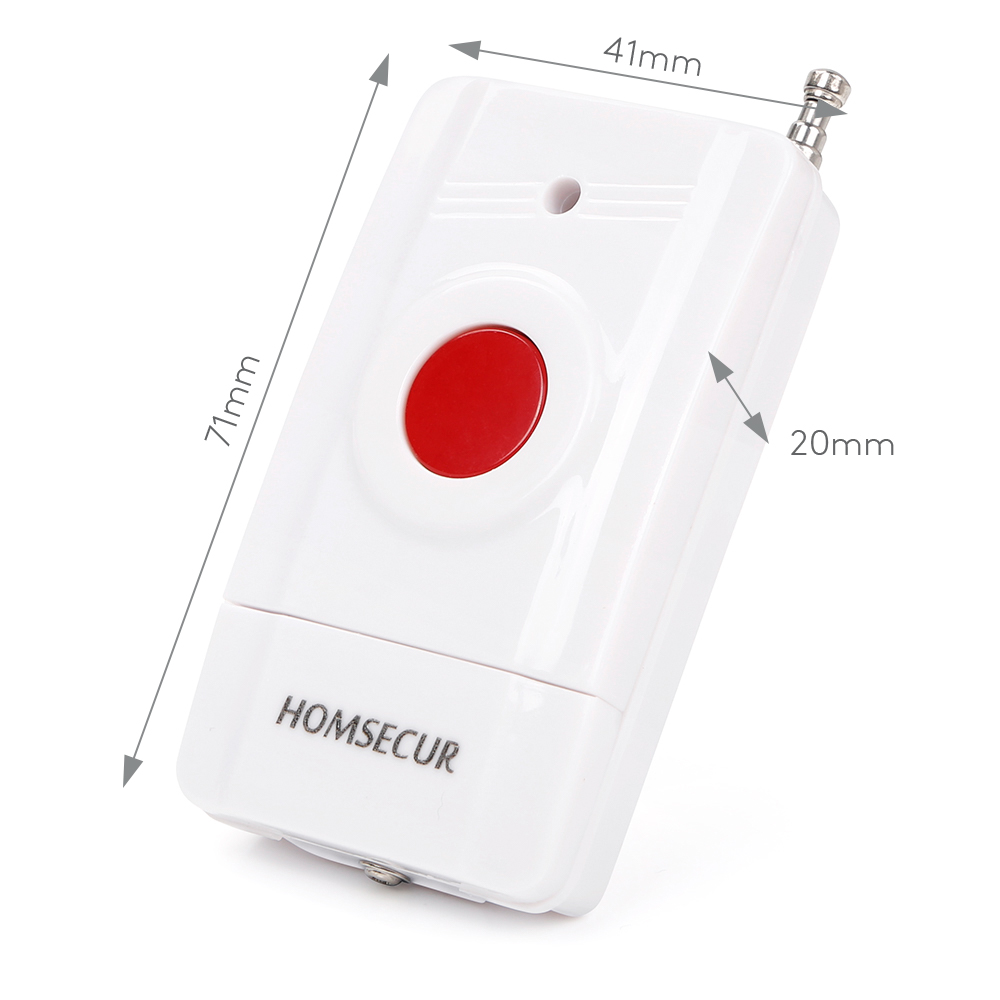 Botón de pánico de emergencia  - Home Security Systems Wireless reseña y precio