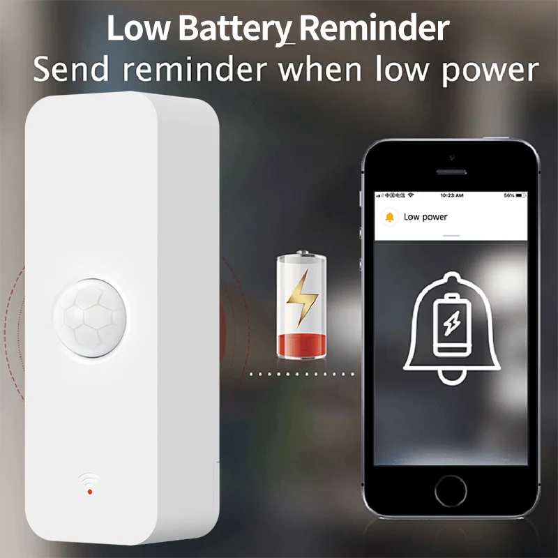 Tuya-Sensor de movimiento Zigb - Home Security With Ai reseña y precio