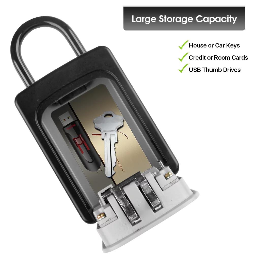 Caja de almacenamiento de llav - Home Security Key Box reseña y precio