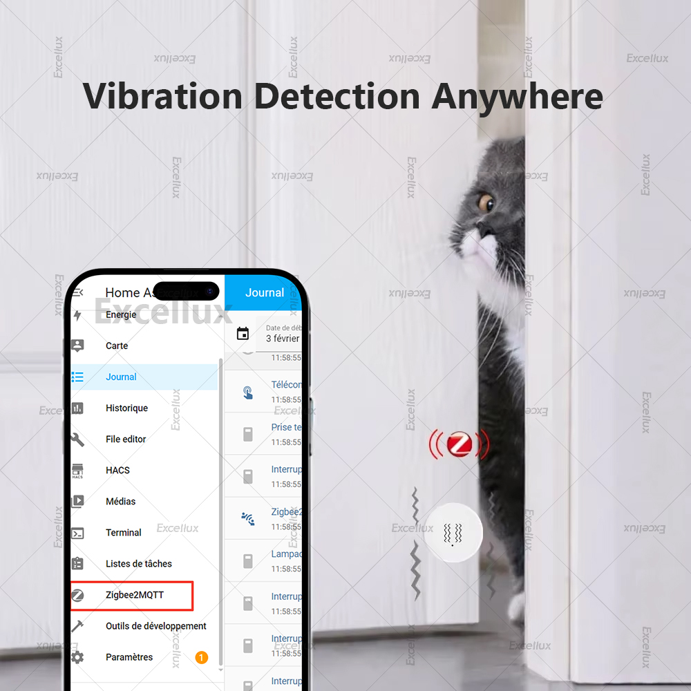 Sensor de vibración inteligent - Home Security App reseña y precio