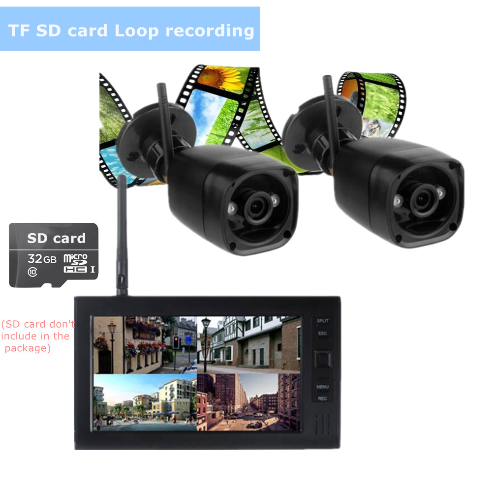 Sistema de seguridad cctv lcd  - Home Security Systems Wireless reseña y precio