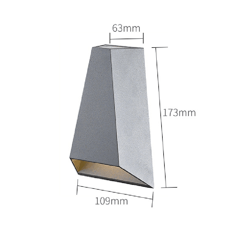 Lámpara LED de pared para exte - Home Security Yard Sign reseña y precio