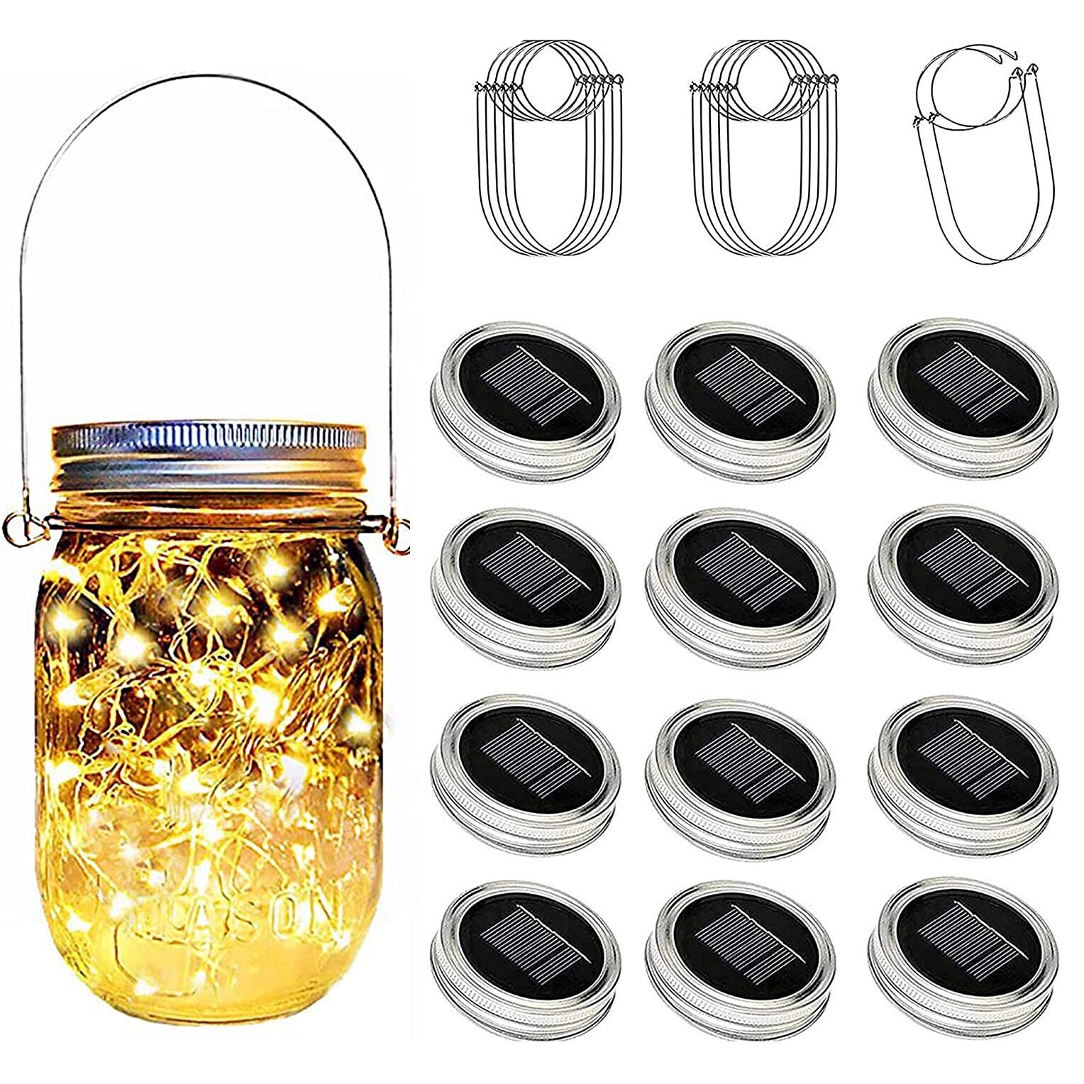 Luces LED Solares para Tapas d - Home Security Yard Sign reseña y precio