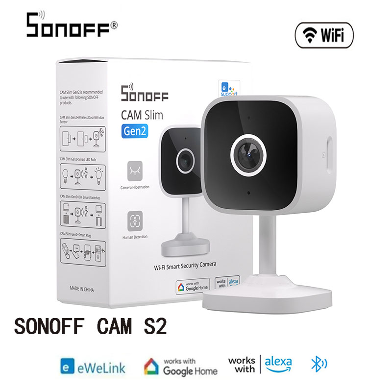 SONOFF CAM Slim Gen2 Easy Micr - Home Security Google Camera reseña y precio