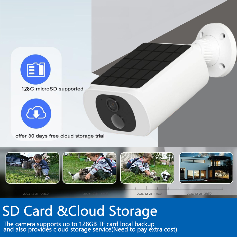 Cámara de seguridad Solar Tuya - Home Security Systems Wireless reseña y precio