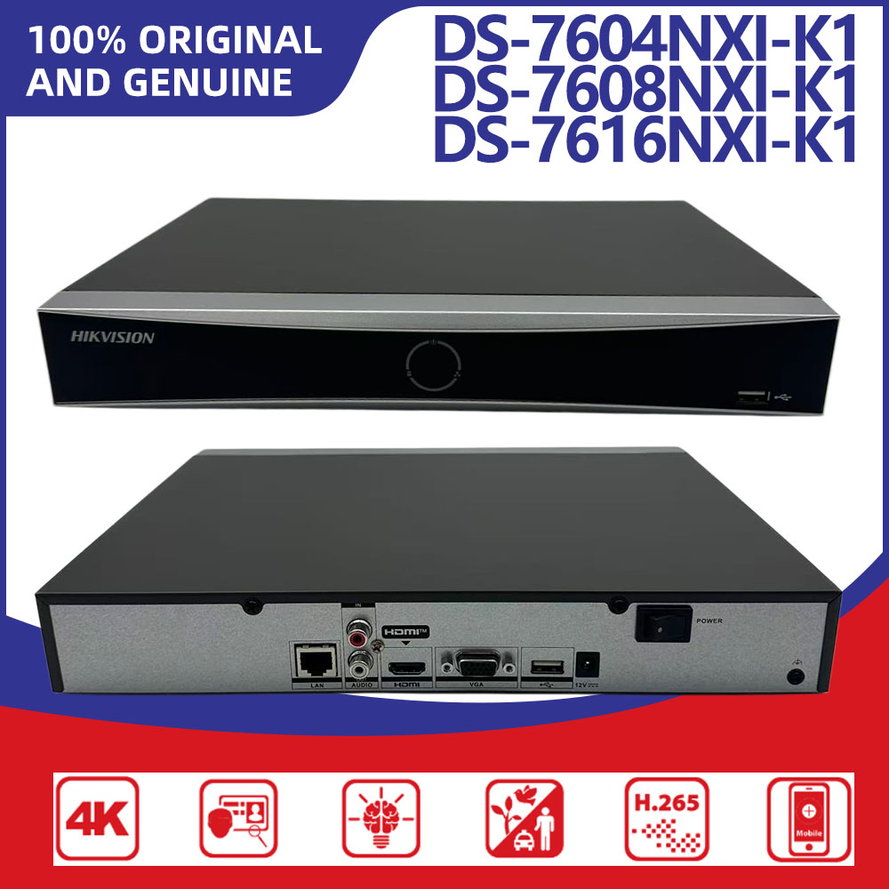 Hikvision DS-7604NXI-K1 DS-760 - Home Security Hikvision reseña y precio