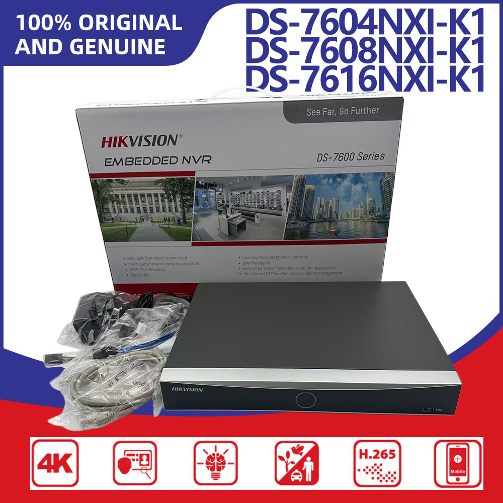 Hikvision DS-7604NXI-K1 DS-760 - Home Security Hikvision reseña y precio