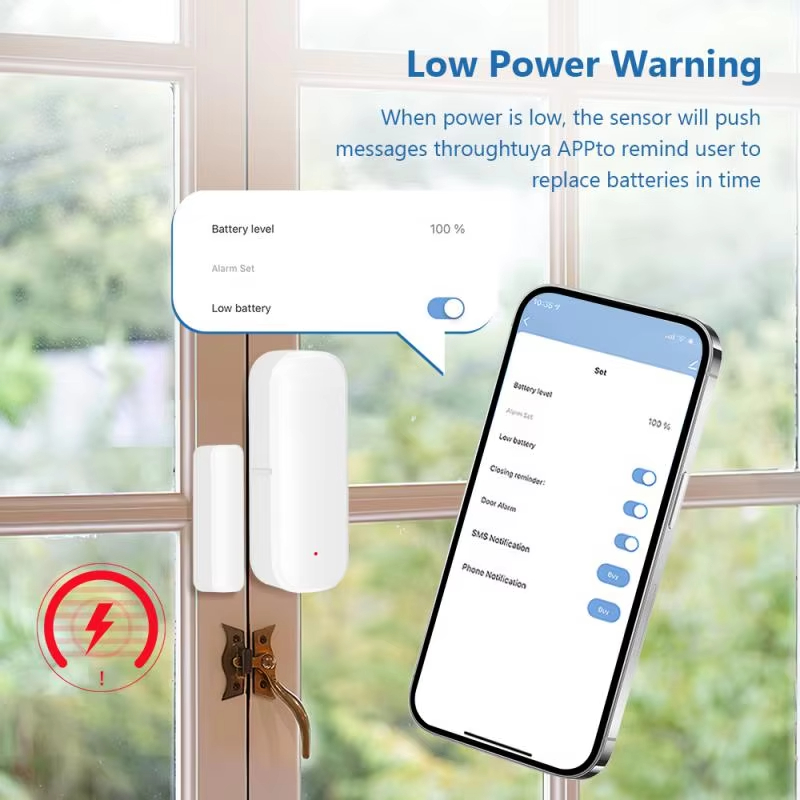 Sensor de puerta y ventana Zig - Home Security Systems Wireless reseña y precio