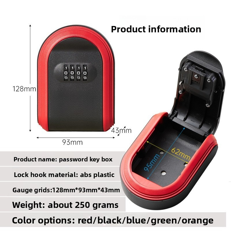 Caja de Seguridad para Llaves  - Home Security Key Box reseña y precio