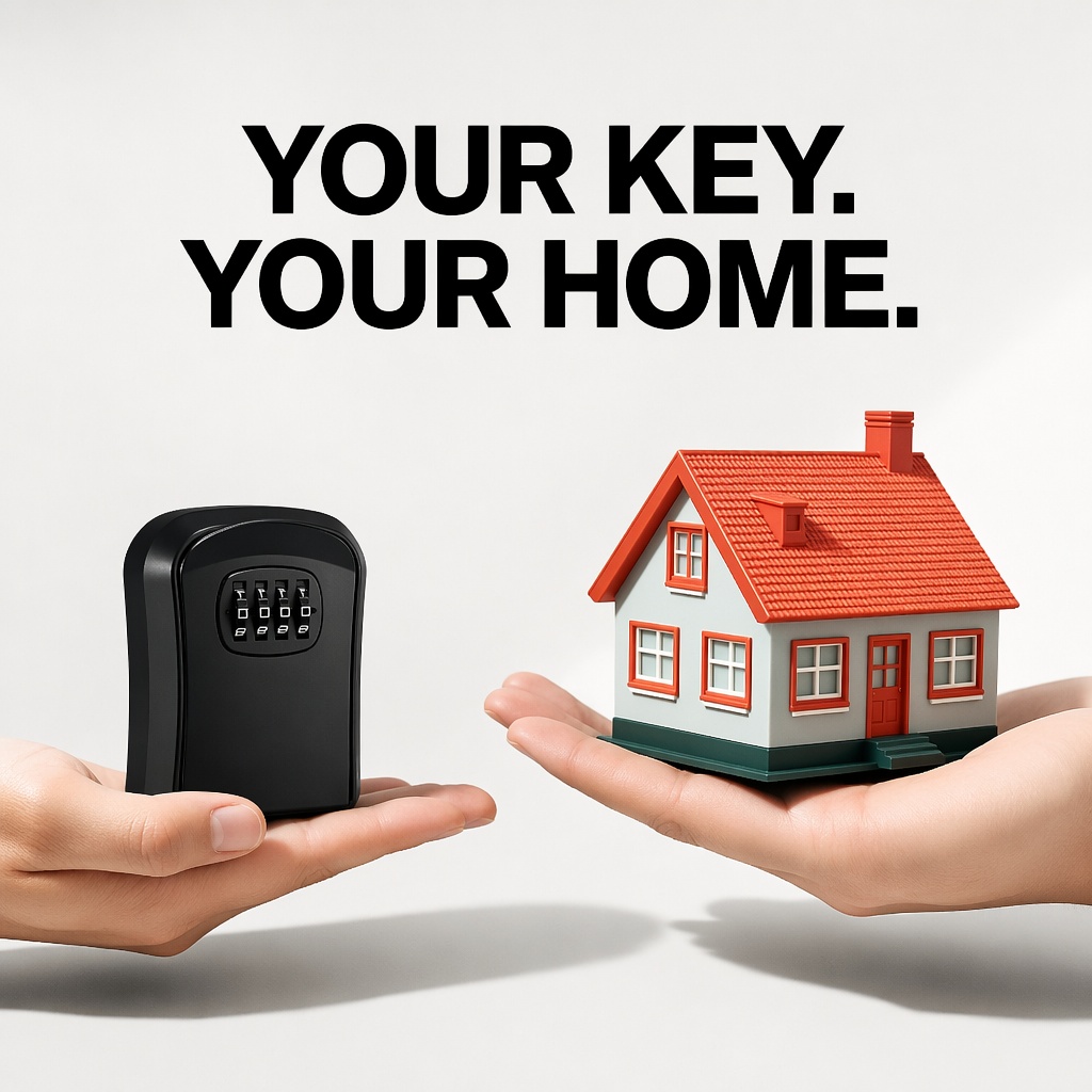 Caja de almacenamiento de llav - Home Security Key Box reseña y precio