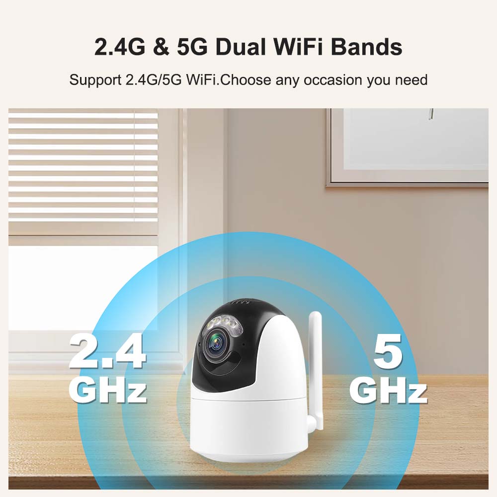 Cámara IP Tuya 5G WIFI 6MP Ale - Home Security Google Camera reseña y precio