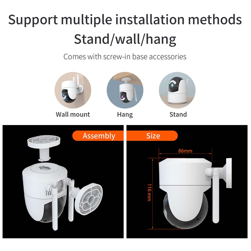 Cámara IP Tuya 5G WIFI 6MP Ale - Home Security Google Camera reseña y precio