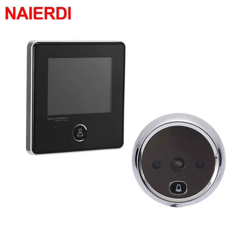 NAIERDI-visor de puerta electr - Peephole Camera Viewer reseña y precio